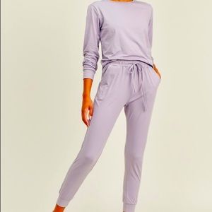 Long Sleeve Top and Pant Set